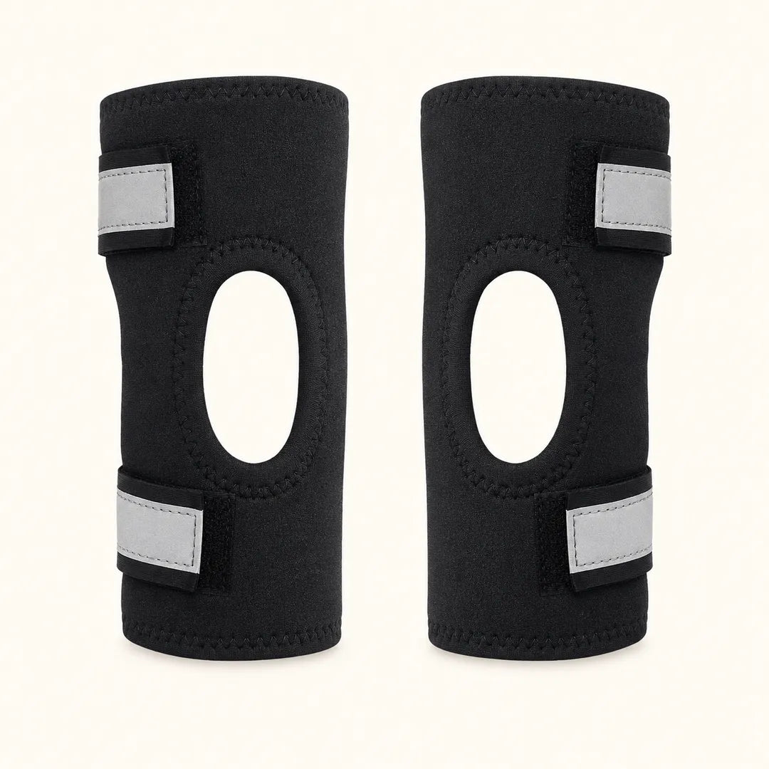 Senior Dog Hock Support Pair – Soft Adjustable Rear Leg Support