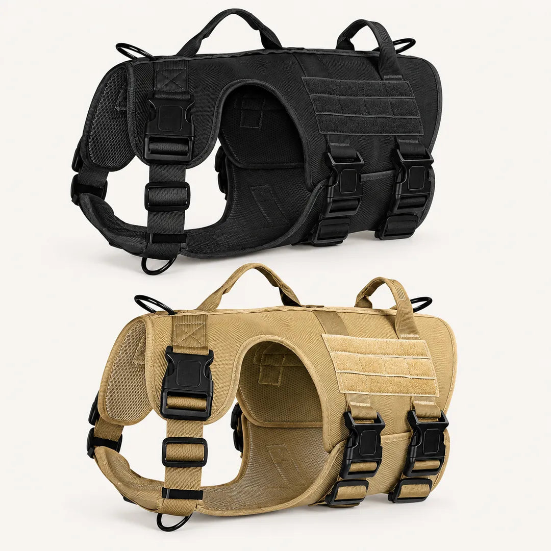 Tactical Dog Training & Control Harness for Large Dogs