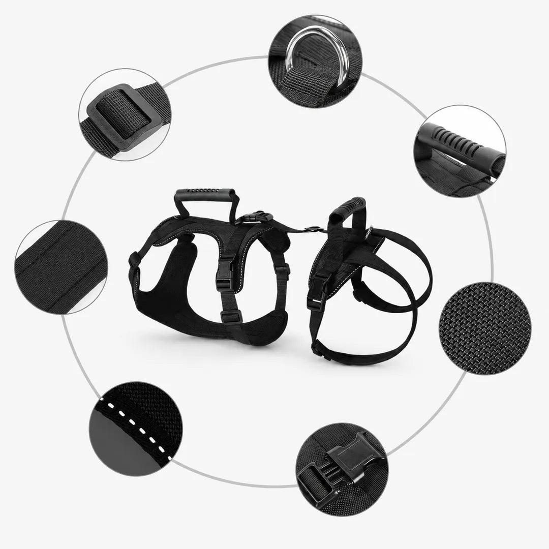 3-in-1 Full-Body Dog Mobility Support Harness