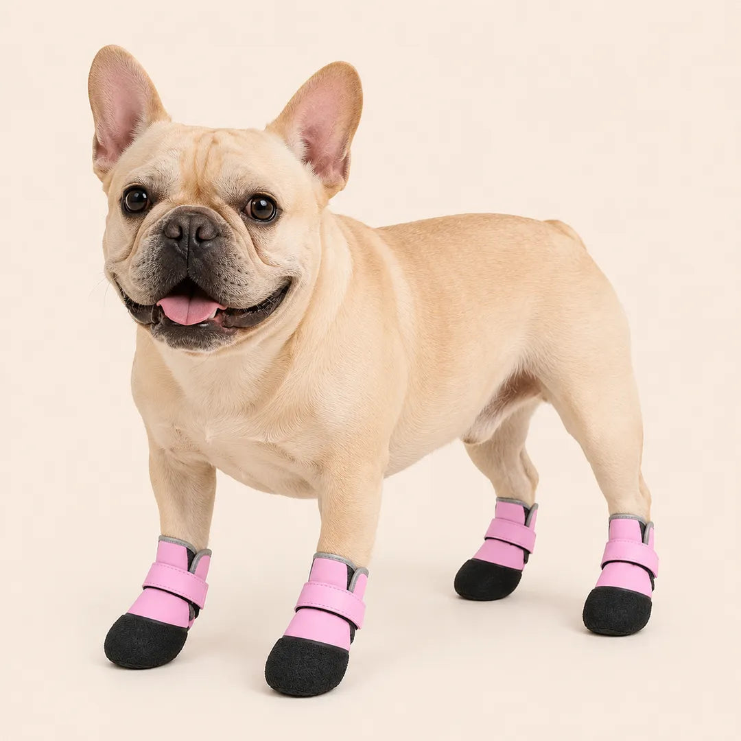 Soft Traction Dog Boots for Senior Dogs – Flexible Grip Booties