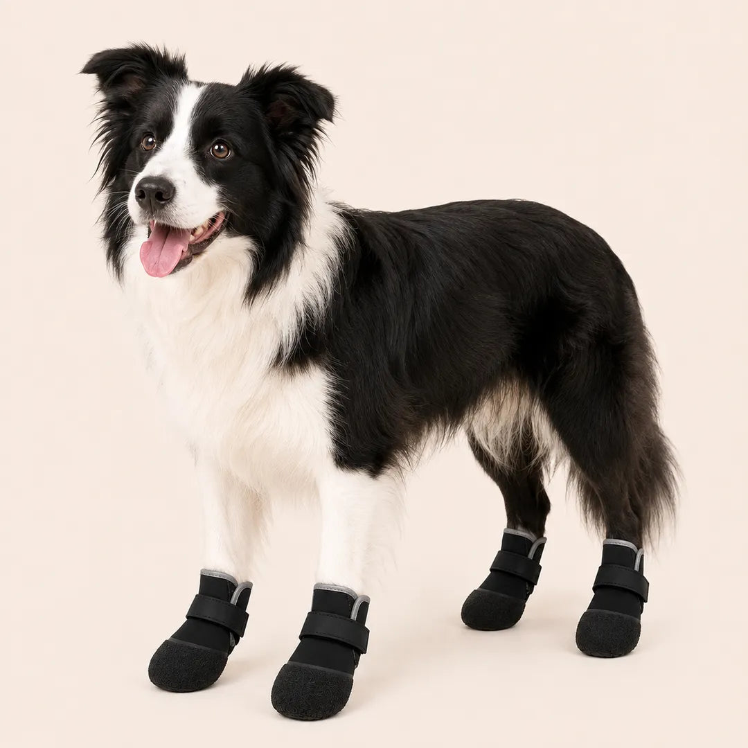 Soft Traction Dog Boots for Senior Dogs – Flexible Grip Booties
